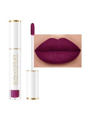 Women A66 Jazzberry Long-Lasting Non-Sticky Waterproof Matte Liquid Lipstick